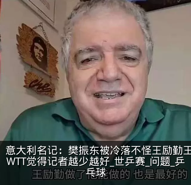 意大利名记:樊振东被冷落不怪王励勤王皓,WTT觉得记者越少越好_世乒赛_问题_乒乓球
